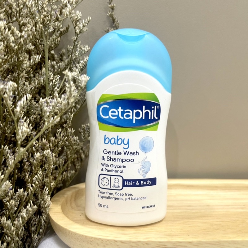 Cetaphil Baby Gentle Wash & Shampoo 50ml. (EXP.12/2023)ขนาดทดลอง Shopee Thailand