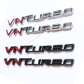 โลโก้ VN Turbo ขนาด 1.5 x 16 cm. มี 2 สีให้เลือก สำหรับ TOYOTA HILUX VIGO / VIGO CHAMP / TOYOTA FORTUNER