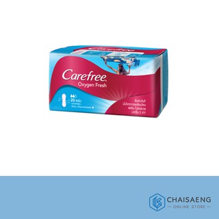 Carefree Oxygen Fresh 20 ชิ่น (มีน้ำหอม)