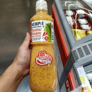 ecook คิวพี น้ำสลัดงาคั่วรสเผ็ด kewpie roasted sesame spicy 1ลิตร