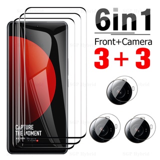 6in1 3D Curved Glass For Xiaomi Mi 12S Ultra Screen Tempered Glass Xiomi Mi12 12S Pro Mi 12SUltra 12X Camera Lens Protector Film