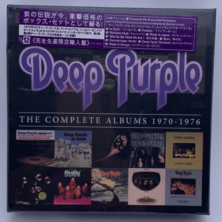 ขายดี พร้อมส่ง อัลบั้ม Deep Purple Band Deep Purple Complete 1970-1976 10CD