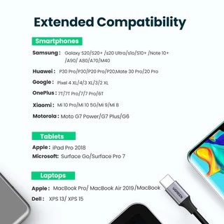 UGREEN อะแดปเตอร์แจ็คหูฟัง USB Type C เป็น 3.5 มม. ตัวเมีย USB C เป็น Aux ชิป DAC สําหรับ Pixel 4 3 2 XL iPad 5 4 iPad Mini 6