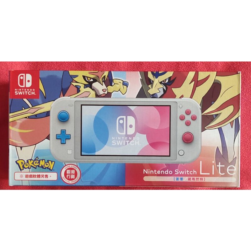 มือสอง / มือ2 Nintendo Switch Lite Pokemon Edition สภาพดี ใช้งานได้ปกติ อุปกรณ์ครบกล่อง