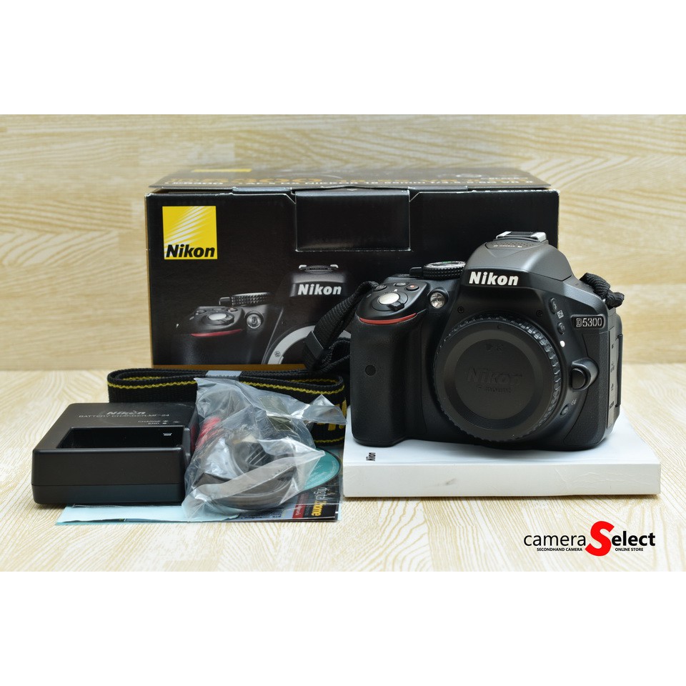 กล้อง Nikon D5300 body อดีตประกันร้าน ชัตเตอร์ 1xxxx(มือสอง)
