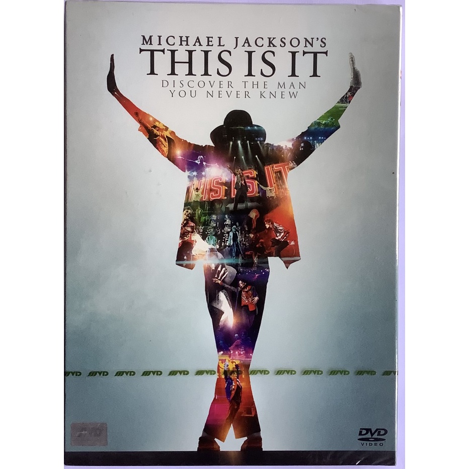 DVD ดีวีดี ซีล Michael Jackson This Is It ลิขสิทธิ์ ซีล