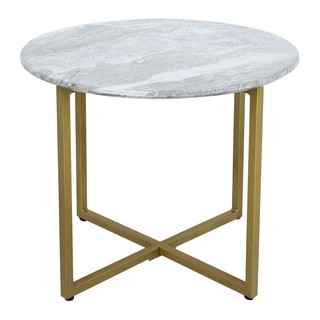 Coffee table, side table COFFEE TABLE FURDINI CHARLOT B-855-2X WHITE MARBLE Living room furniture Home &amp; Furniture โต๊ะก