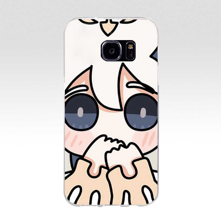 Samsung Galaxy s4 s5 s7 s7 edge เคส TPU นิ่ม ซิลิโคน ป้องกัน เคสโทรศัพท์ #8