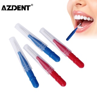 Azdent Interdental ไหมขัดฟันไม้จิ้มฟันไม้จิ้มฟันแบบแท่ง