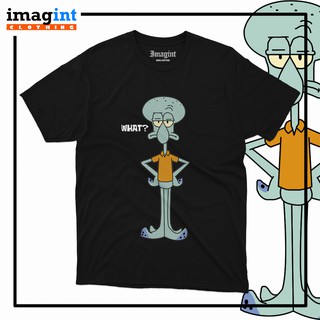 เสื้อยืด พิมพ์ลาย Squidward สําหรับผู้ชาย และผู้หญิง