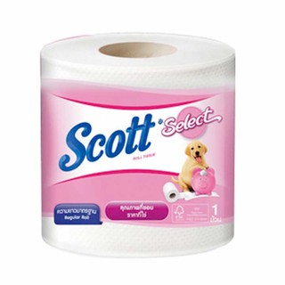 สก๊อตต์ ซีเลคท์ กระดาษชำระ (48 ม้วน) Scott Select Toilet Paper (48rolls)