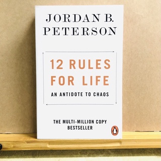 ฉ020 (แท้100%) JORDAN B. PETERSON 12 RULES FOR LIFE AN ANTIDOTE TO CHAOS THE MULTI-MILLION COPY BESTSELLER