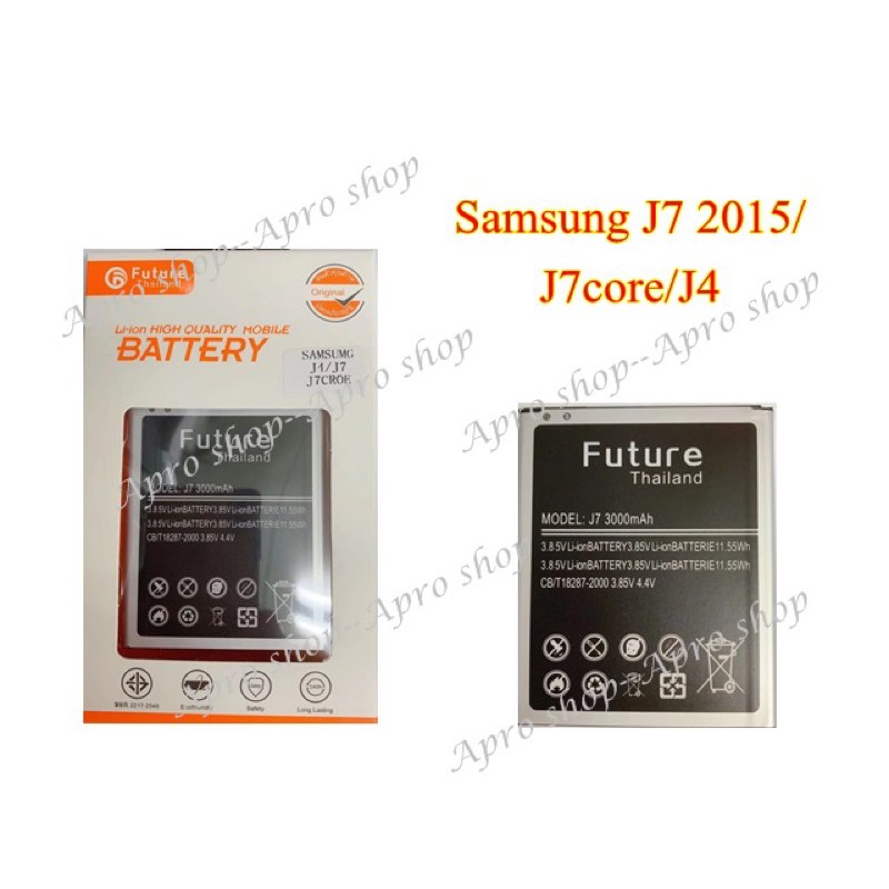 แบตเตอรี่ Samsung J7 2015 แบตJ7core แบตSamsung J4 แบต Samsung J7core แบตJ7 แบตงานบริษัท ประกัน1ปี