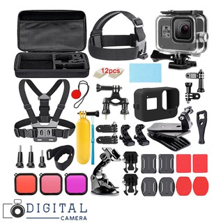 Gopro hero 8 Accessories kit -2 /ชุดสุดคุ้ม อุปกรณ์เสริมสําหรับกล้อง Gopro Hero 8