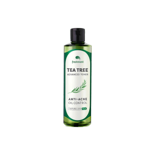 โทนเนอร์ทีทรี Freshment Tea Tree Advanced Toner 260g สูตรผสาน Witch Hazel เช็ดผิวสะอาด กระชับรูขุมขน ลดกลไกการเกิดสิว 5 ขั้นตอน.