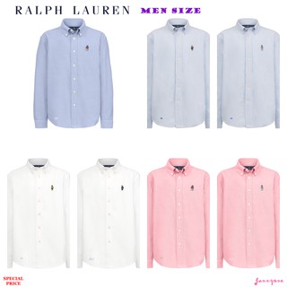 RALPH LAUREN MENS COTTON OXFORD SHIRT