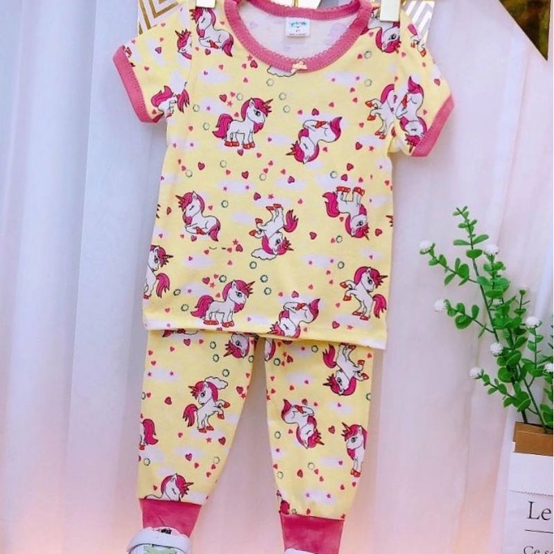 เด็กผู้หญิงชุดนอนเวียดนามน่ารัก Lynhkids Princess Unicorn