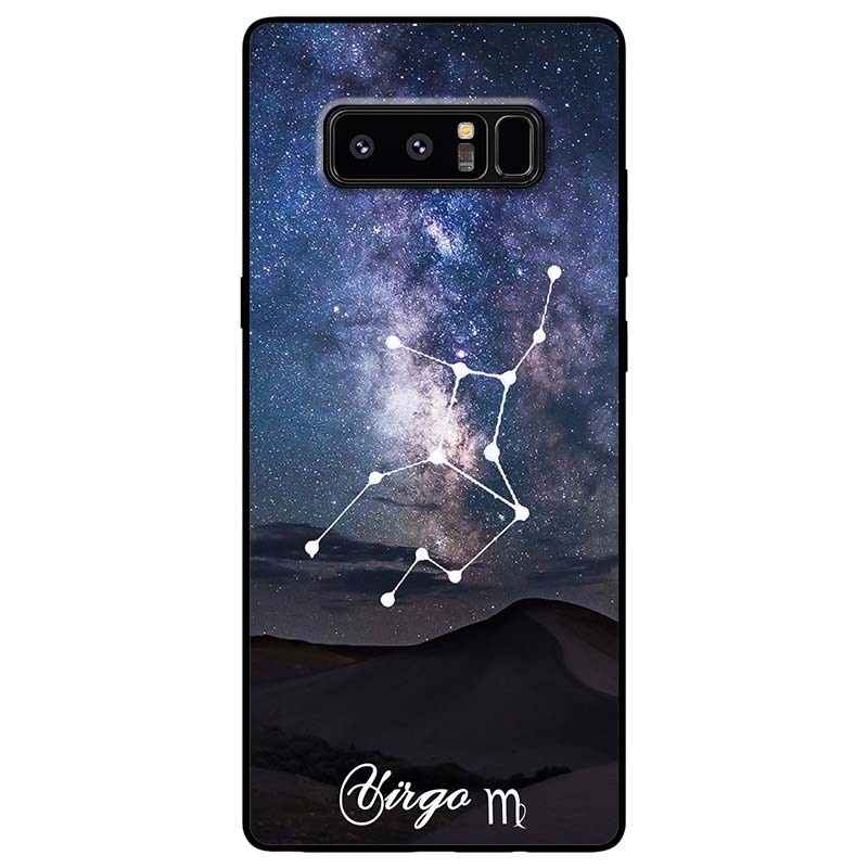 เคสสําหรับ Samsung Note 8 - Note 9 - Note 10 - Note 10 Plus - Note 20 - Note 20 Ultra - Zodiac Sign 