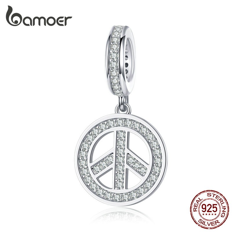 Bamoer Anti-War Charm 925 เงิน SCC 1367