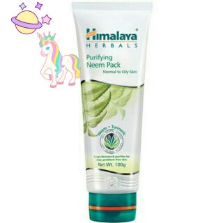 🦄🦄ลดสิวผดผื่นผิวผสมด้วย himalaya Neem pack 100ml.