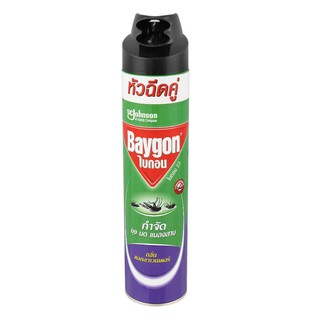 สเปรย์กำจัดแมลง BAYGON 600 มล. ลาเวนเดอร์ แพ็คคู่ หมดปัญหาแมลงกวนใจ ด้วยสเปรย์กำจัดแมลง BAYGON ความจุ 600 มล. ช่วยกำจัดม