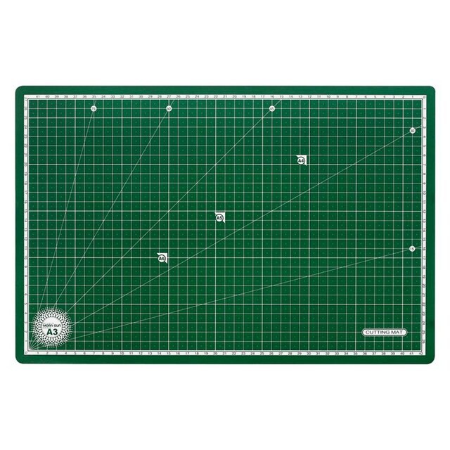 แผ่นยางรองตัด ขนาด (A2/A3/A4) ตรา MORN SUN cutting mat