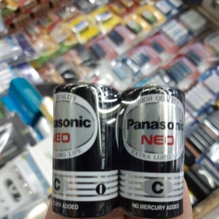 ถ่าน Size C เลือกยี่ห้อ Panasonic, Toshiba, Eveready, Gp 1.5V จำนวน 2ก้อน ของใหม่ ของแท้บริษัท