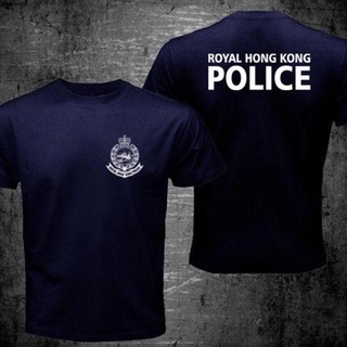 เสื้อยืดแขนสั้นลําลอง ผ้าฝ้าย พิมพ์ลายตํารวจ Royal Police Before Handover Wear Sasha Love แฟชั่นฤดูร้อน