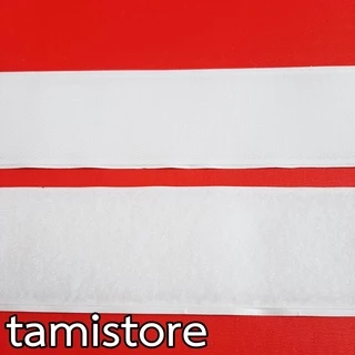 เทปตีนตุ๊กเเกไม่มีกาว 1”(25mm) เกรด A ได้เป็นคู่ ขน1-5 ม้วน หนาม 1-5 ม้วน สีดำ,ขาว /เมจิกเทป/เวลโกเทป/ตีนตุ๊กแก