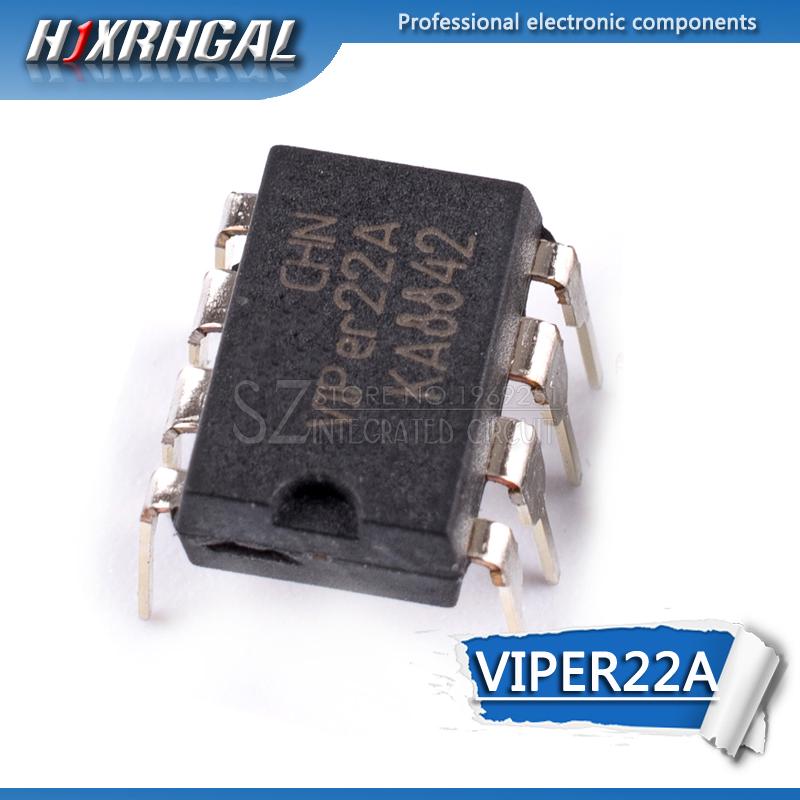 ชุดชิ้นส่วนอิเล็กทรอนิกส์ Viper22A Viper22 Dip8 Dip Viper 10 ชิ้น