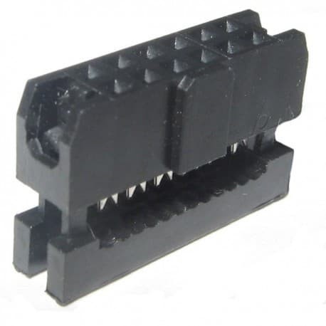 Socket IDC 12 pin IDC Socket 12 pin, pitch 2mm w/o SR
