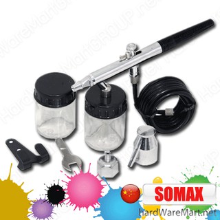 SOMAX ปากกาพ่นสีแอร์บรัช 0.35 mm รุ่น ABS-128