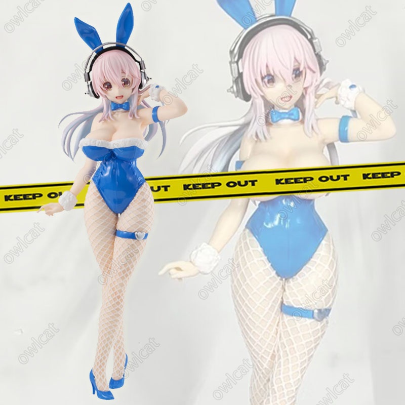โมเดล Super Sonico BiCute Bunnies (Blue Bunny Ver.) 30cm Figure Girls Ban JK Virtual Idol Nitro+ SON
