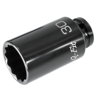 ลูกบ๊อกซ์ยาว 12 พอยท์ ( 1/2Dr Q-Fit Impact Deep Socket 12Point )