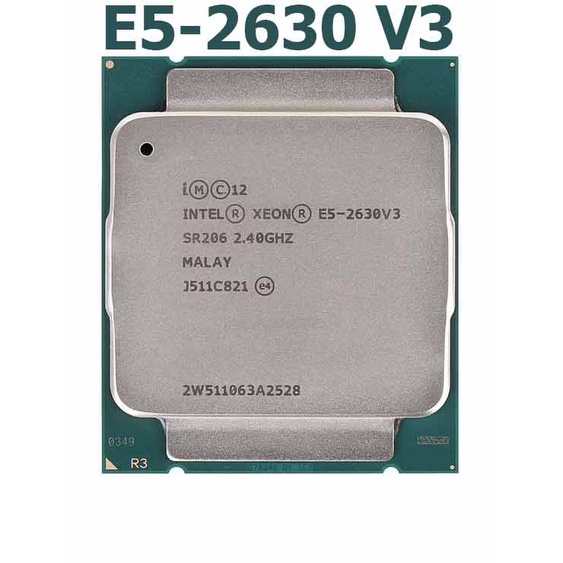 Intel Xeon E5-2630 V3 2.4 GHz Octa core (8 Core 16 Thread) E5-2630v3 CPU E5-2620 v3 2.4 GHz 6C/12T E