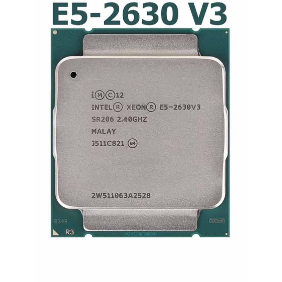 Intel Xeon E5-2630 V3 2.4 GHz Octa core (8 Core 16 Thread) E5-2630v3 CPU E5-2620 v3 2.4 GHz 6C/12T E5-2620v3