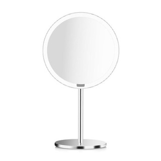 กระจกแต่งหน้าแบบมีไฟXiaomiLED_Makeup_Mirrorขาว Lighted Makeup Mirror XiaomiLED_Makeup_Mirror White