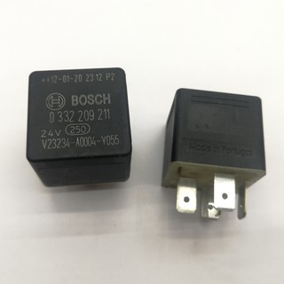 Relay BOSCH 0332209211  รีเลย์ 5 pin 24V V23234-A0004-Y055 made in Portugal