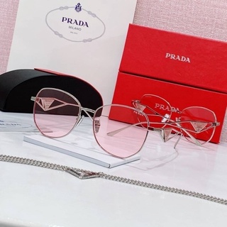 Prada glasses Grade vip สีชมพูอ่อน