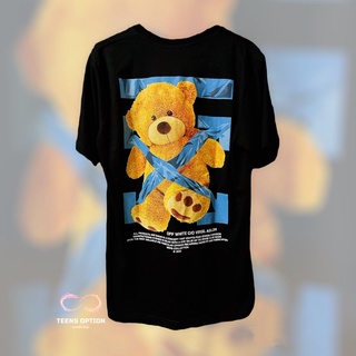 Off white เสื้อ，Nong Bear，2022 ใหม่ พร้อมส่ง ชาย-หญิงเสื้อยืดแขนสั้นถนนฤดูร้อน