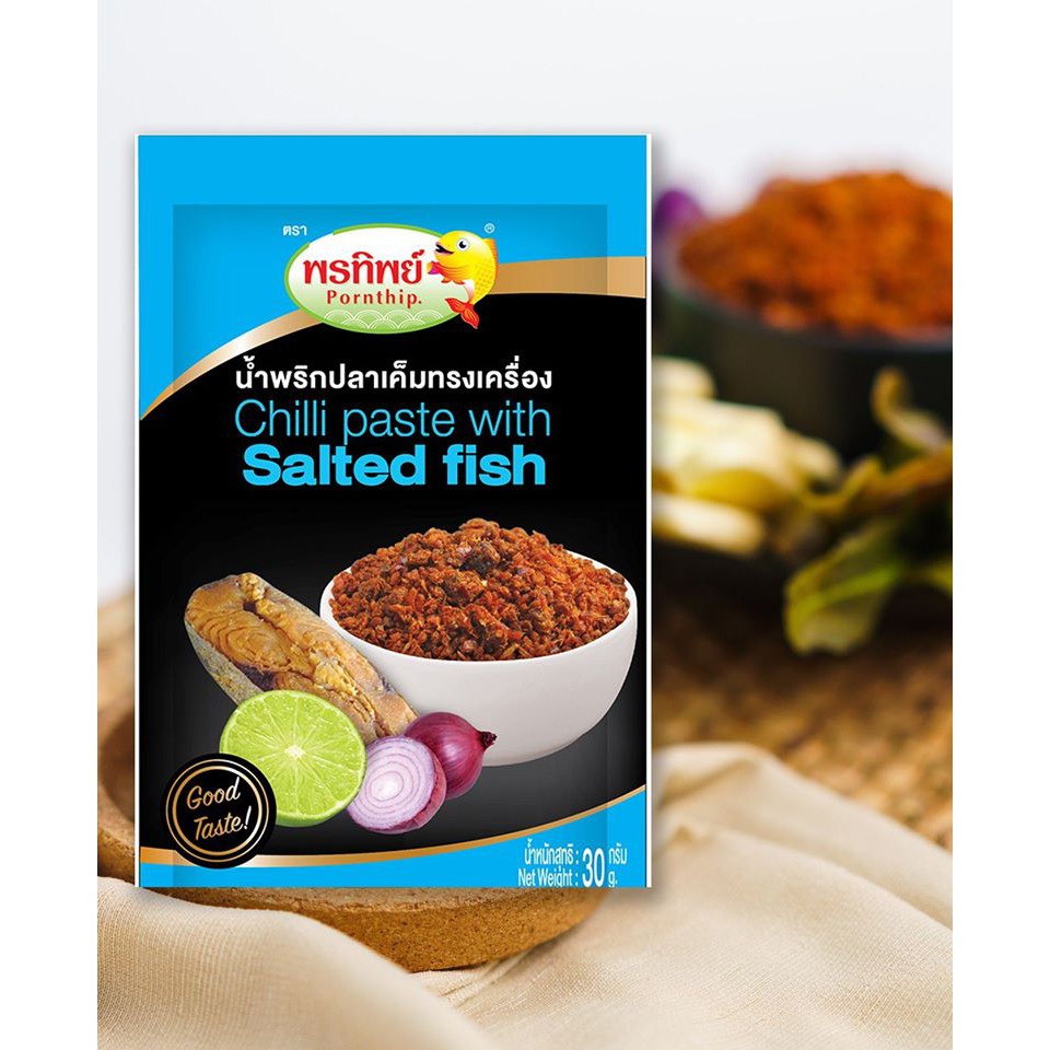 น้ำพริกปลาเค็มทรงเครื่อง (ซอง) - พรทิพย์ภูเก็ต - รูปที่ 2