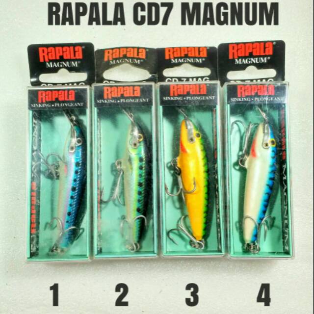 แผ่น CD Rapala 7 magnum