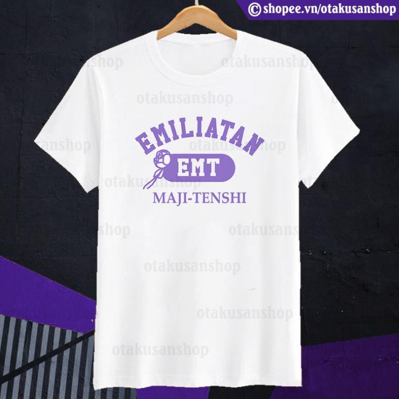 เสื้อยืดแขนสั้น Re:Zero Emilia