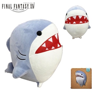 38cm Cute Final Fantasy XIV Shark The Major General Commander Stuffed Animal Doll Pillow