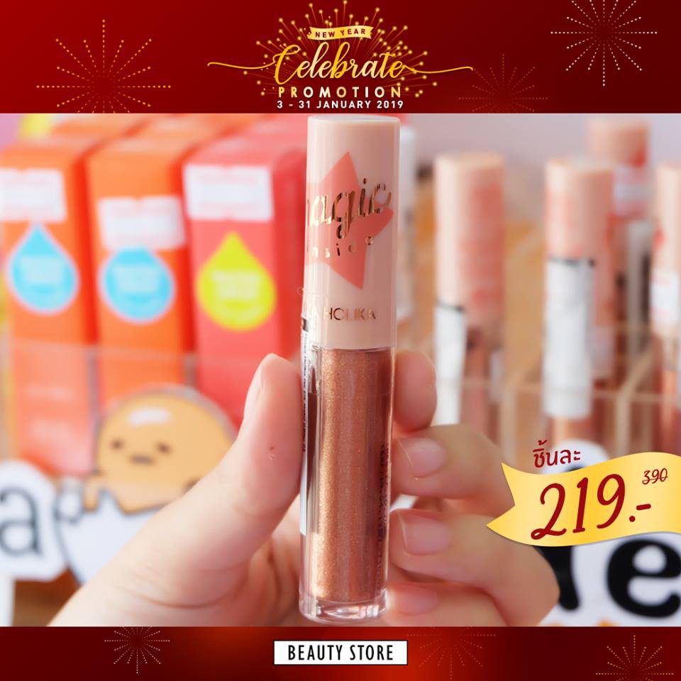 METAL HOLIKA 17FW ของแท้100%! GLITTER EYE
