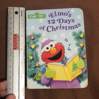 หนังสือนิทาน Elmo’s 12 Days of Christmas