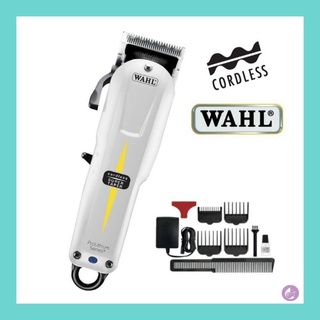 *ของแท้*WAHL ปัตตาเลี่ย วอลล์ ไร้สาย รุ่น CORDLESS Super Taper Prolithium Series (ปรับฟันได้ หลังขาว)