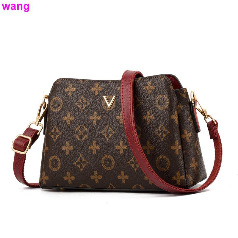 Bags Ladies Leather Handbags Middle-aged Mother Bag Handbags Pure Leather Cowhide Shoulder Messenger Bag