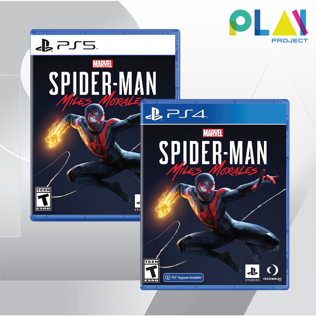 [PlayStation5] [PlayStation4] [PS5] [PS4] Marvel's Spider Man Miles Morales [ENG] [แผ่นแท้] [มือ1] [เกมps5]
