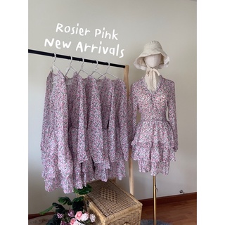 Rosier Floral  Pink Dress